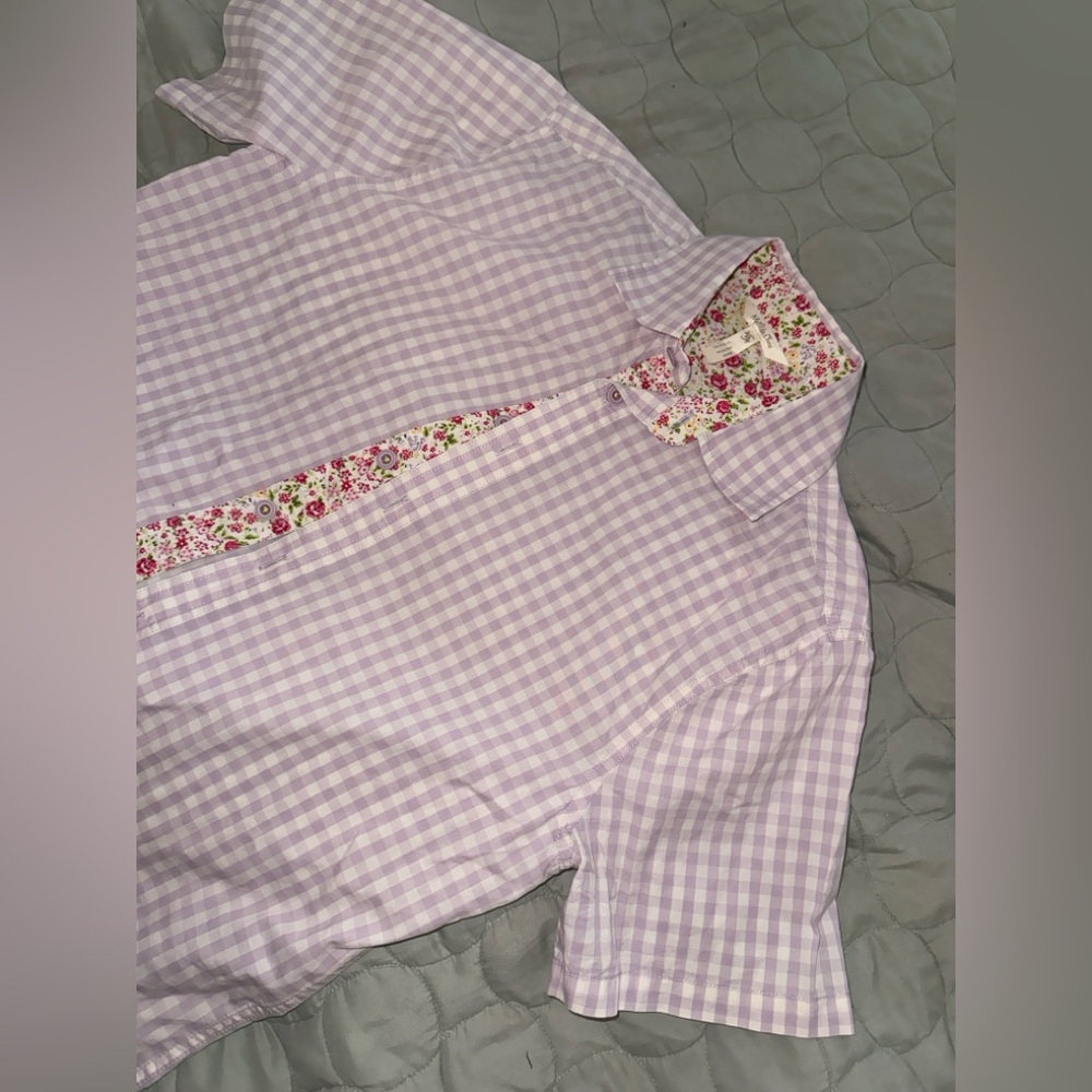 Mens Matilda Jane Enchanted Easter Brunch
Checked Shirt Size XS - Picture 3 of 4